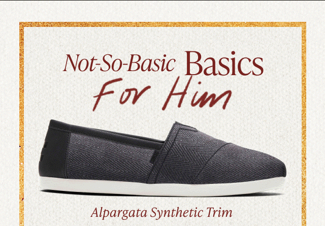 Alpargata Synthetic Trim