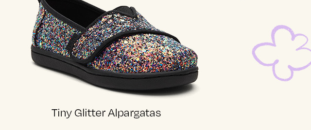 Tiny Glitter Alpargatas