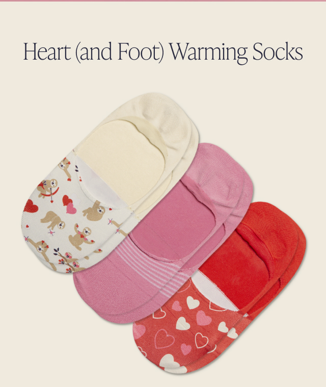 Heart (and Foot) Warming Socks