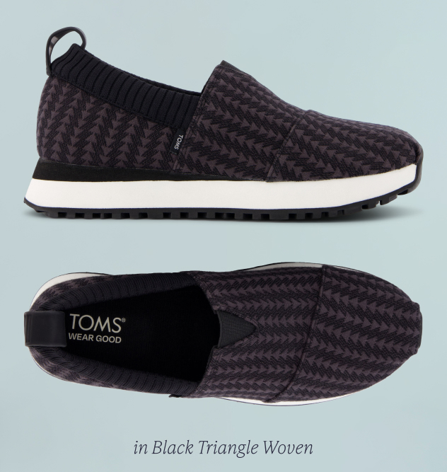 Black Triangle Woven