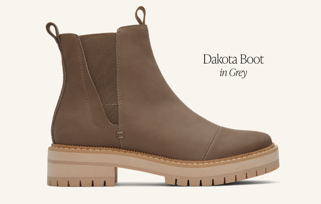 Dakota Boot in Grey