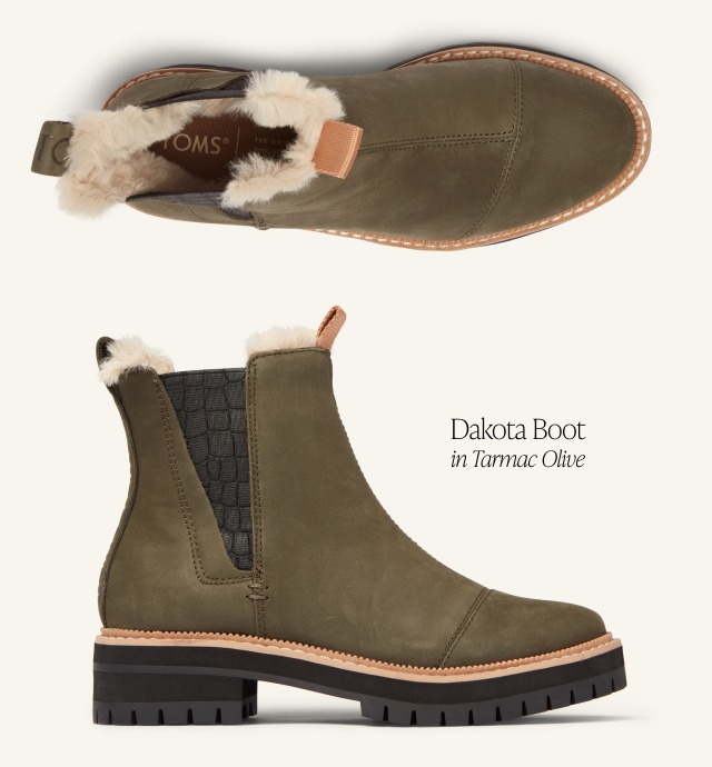 Dakota Boot in Tarmac Olive