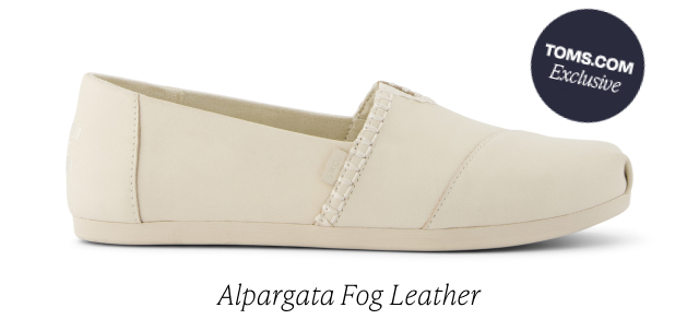 Alpargata Fog Leather