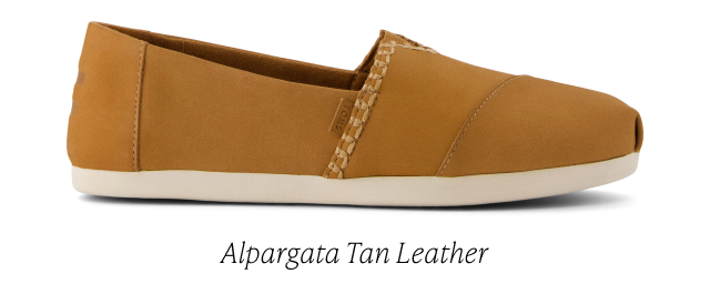 Alpargata Tan Leather