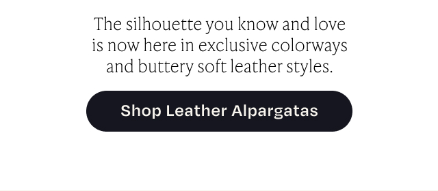 Shop Leather Alpargatas