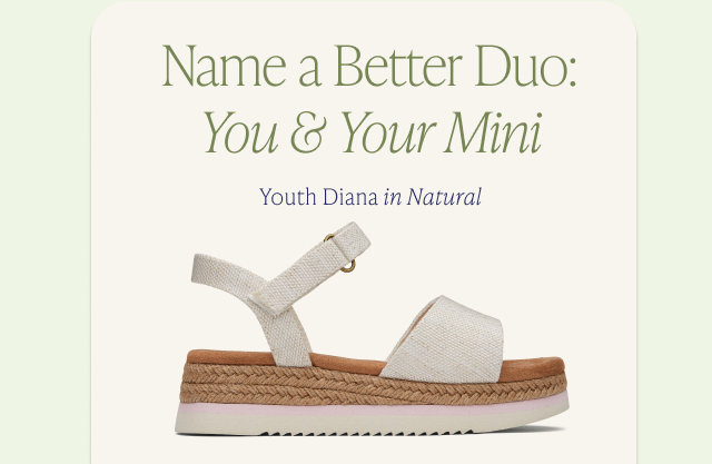 Youth Diana Natural Kids Shoe