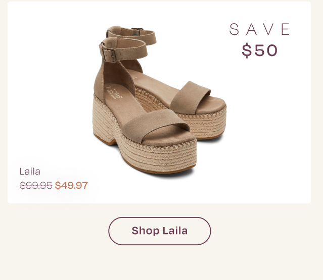 Laila | $49.97