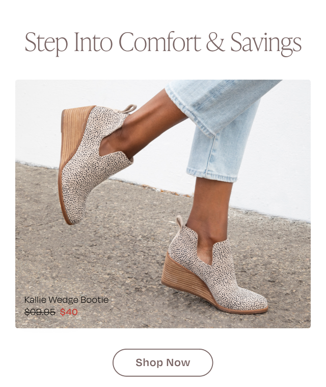 Step into comfort & savings