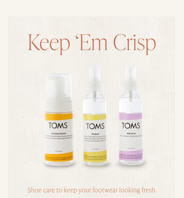 TOMS Shoe Care Kit