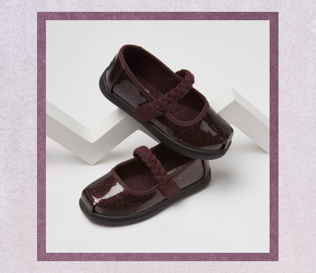 Blackberry Mary Jane Toddler Shoe