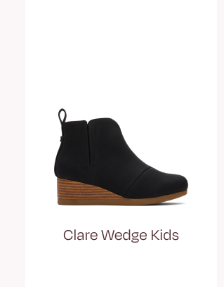 Clare Kids Wedge Boot