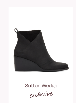 Sutton Wedge Ankle Bootie