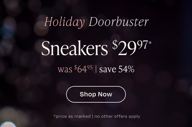 Sneakers $29.97