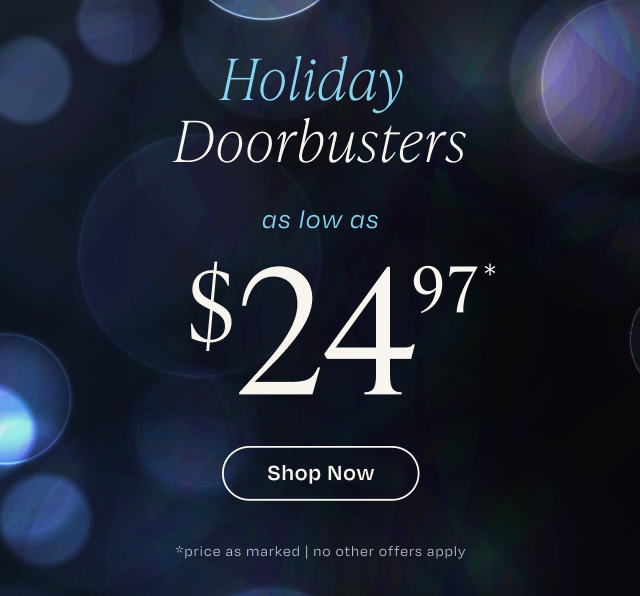 Holiday Doorbusters