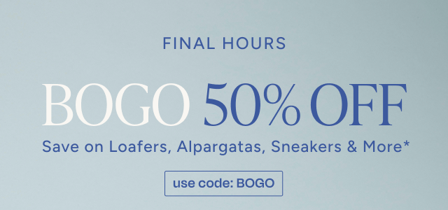 Final Hours BOGO 50% Off - Image