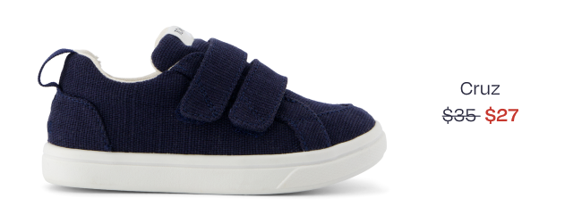 Cruz Double Strap Toddler Sneaker - Image