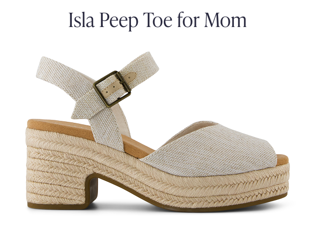 Isla Peep Toe for Mom