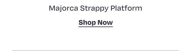 Majorca Strappy Platform - Shop Now