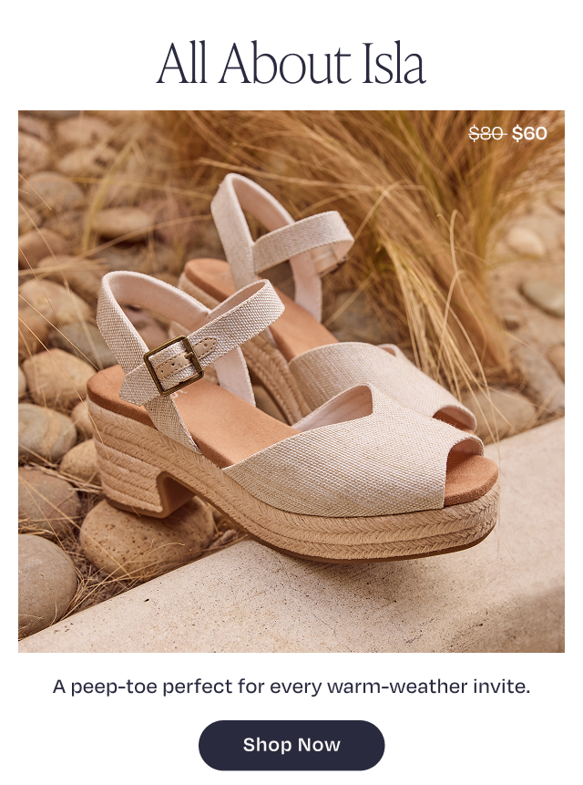 Isla Peep Toe Heeled Sandal - Image