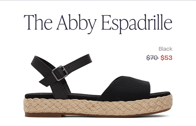 Abby Flatform Espadrille Sandal - Image
