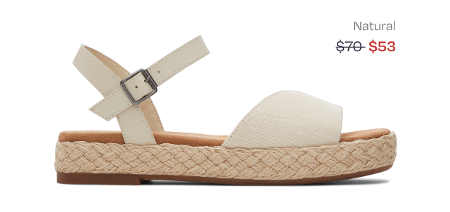 Abby Flatform Espadrille Sandal - Image