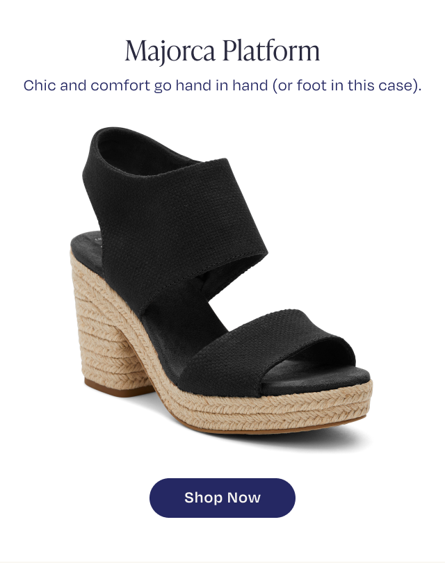 Majorca Platform Shop Now