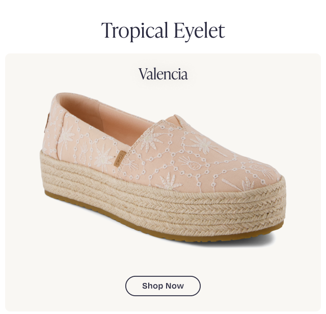 Valencia Tropical Eyelet Shop Now