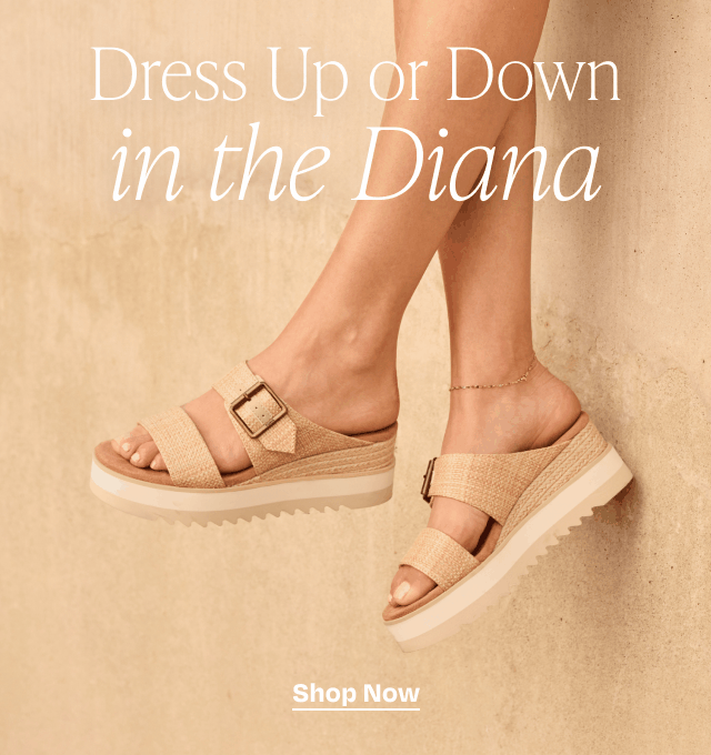 Dress Up or Down in the Diana. Shop Now