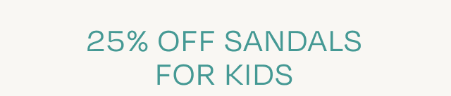 25% Off Sandals For Kids - Image