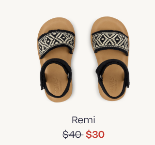 Remi Ankle Strap Toddler Sandal - Image