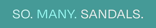 So. Many. Sandals. - Image