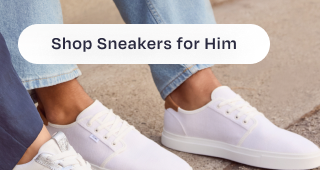 Shop Sneakers for Him Button - Image