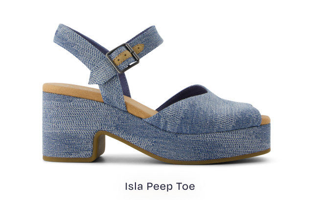 Isla Peep Toe Heeled Sandal - Image