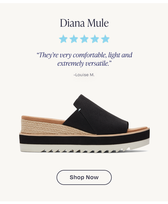 Diana Mule Wedge Sandal - Image