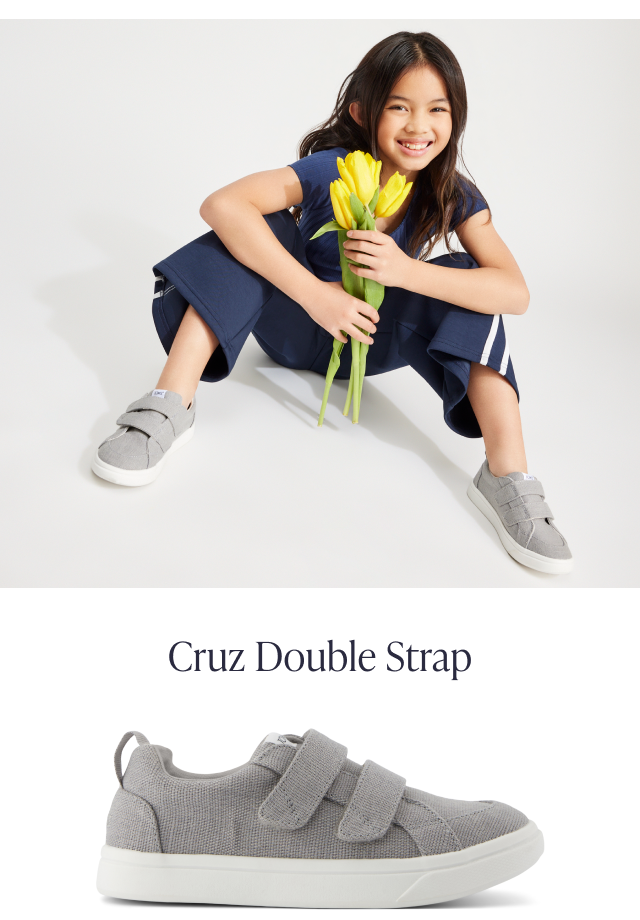 Cruz Double Strap Kids Sneaker - Image