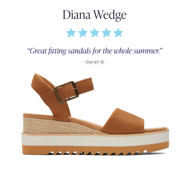 Diana Wedge Sandal - Image