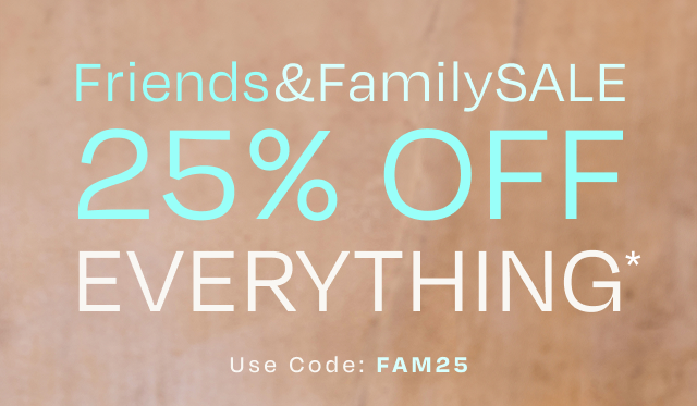 Friends & Family Sale - Image