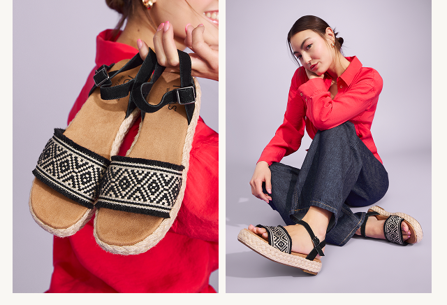 Abby Flatform Espadrille Sandal - Image