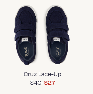 Cruz Double Strap Kids Sneaker - Image