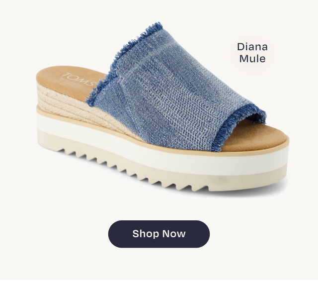 Diana Mule Wedge Sandal - Image
