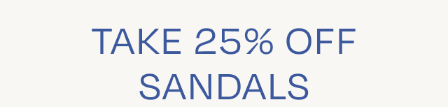 Take 25% Off Sandal - Image