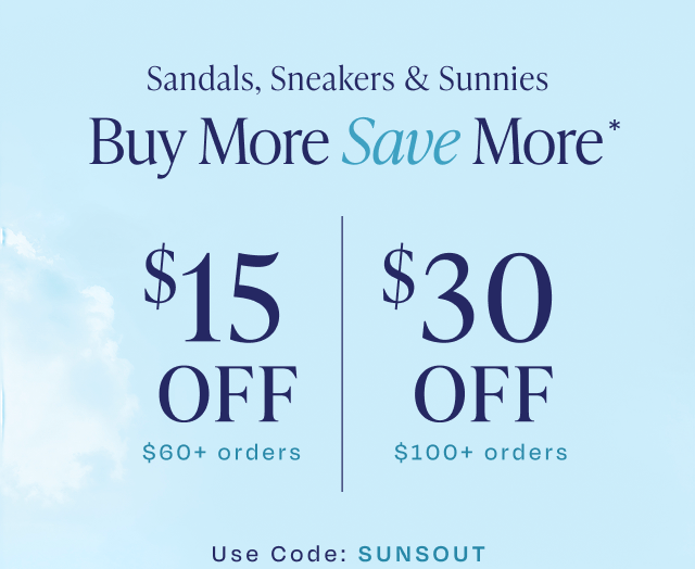 Sandal, Sneakers & Sunnies Sale - Image