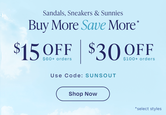 Sandal, Sneakers & Sunnies Sale - Image