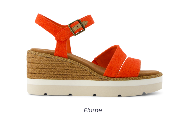Darya Wedge Platform Sandal - Image