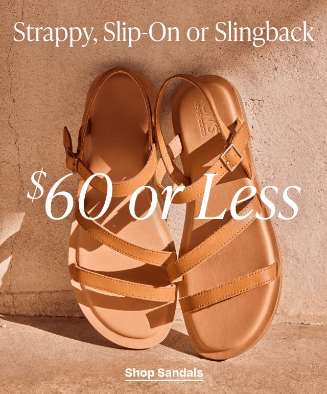 Strappy, Slip-On or Slingback