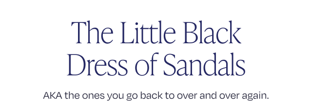 The Little Black Dress of Sandals - Image