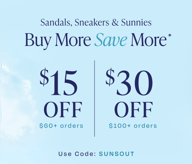Sandal, Sneakers & Sunnies Sale - Image