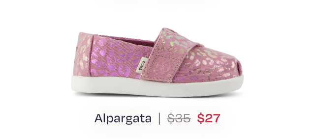 Alpargata Classic Toddler Shoe - Image