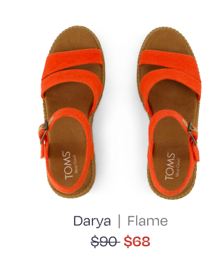 Darya Wedge Platform Sandal - Image