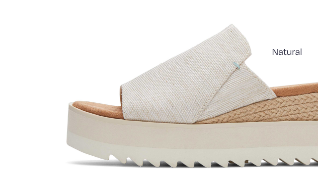 Diana Mule Wedge Sandal - Image